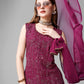 Georgette Embroidered Kurta Set With Dupatta