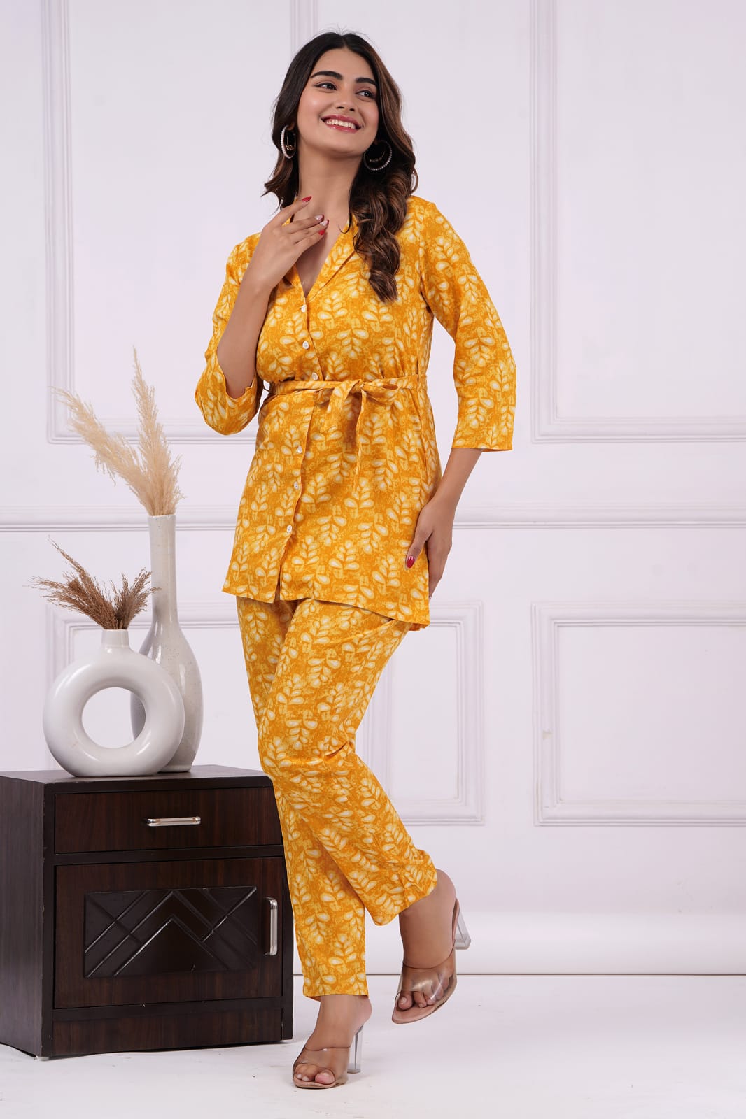 Women Pure Rayon Printed Rayon Co-ord Set