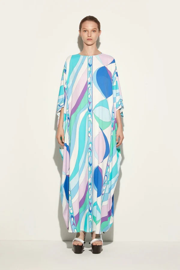 Printed Long Western Kaftan