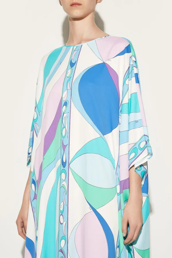 Printed Long Western Kaftan