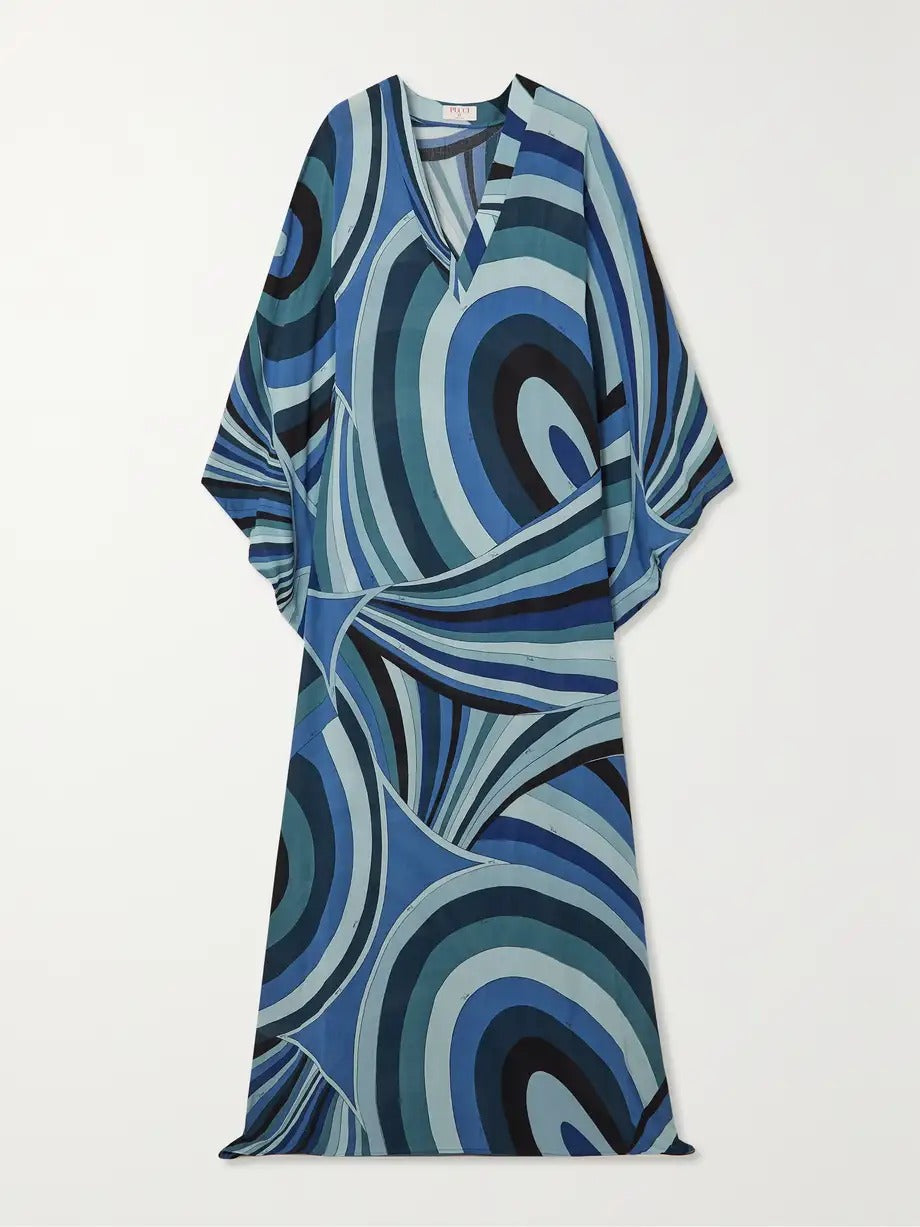 Printed Kaftan With Stylish Design