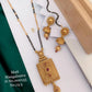 Fancy Matt Gold Mangalsutra Set