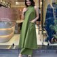 Pure Cotton Double Pocket Kurta With Plazo