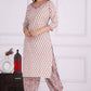 Pure Cotton Afghan Style Kurta Set