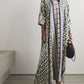 Short Sleeve of Printed Kaftan