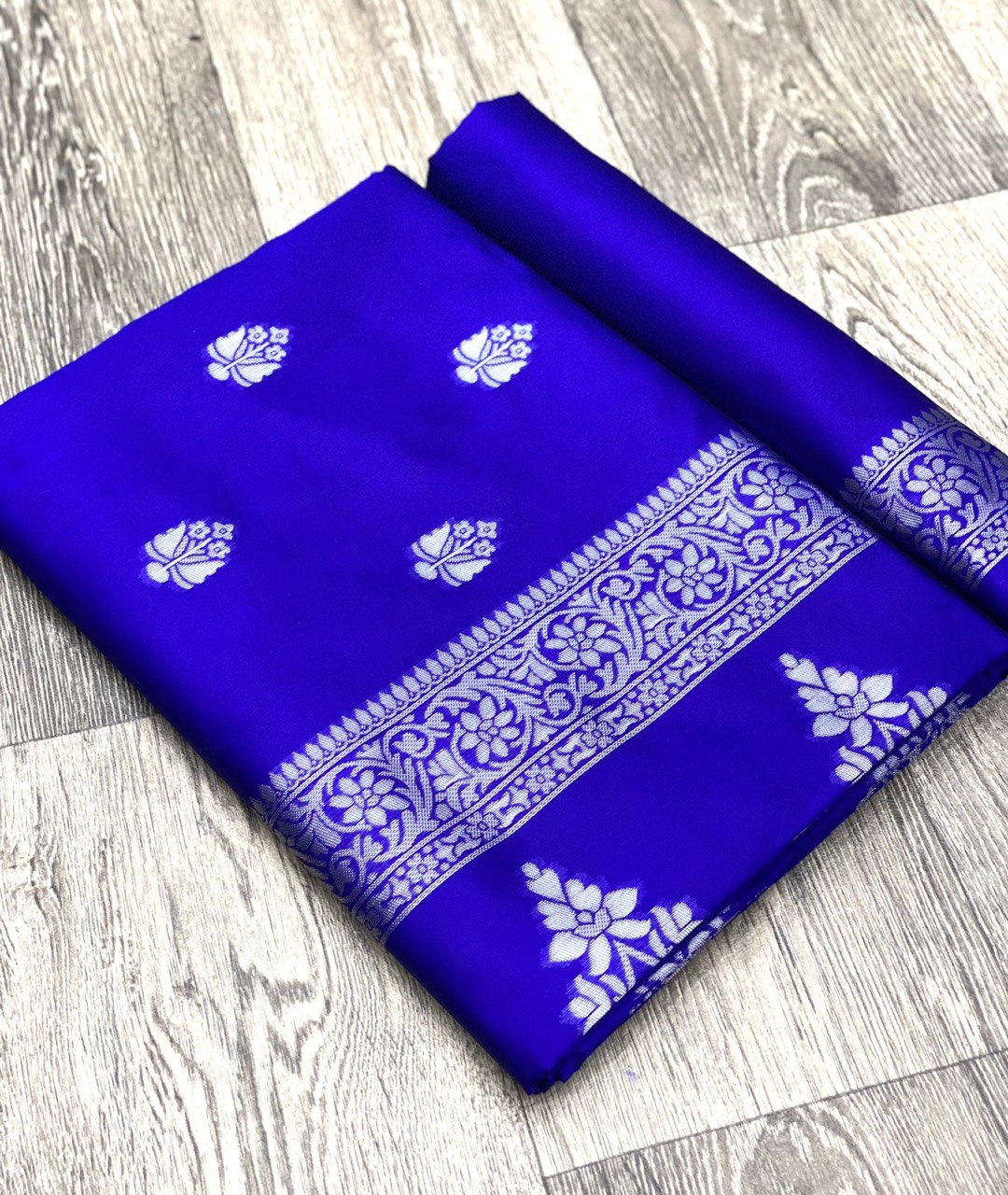 Handloom Banarasi Pure Katan Silk Rangkat Kadwa Saree – Khinkhwab