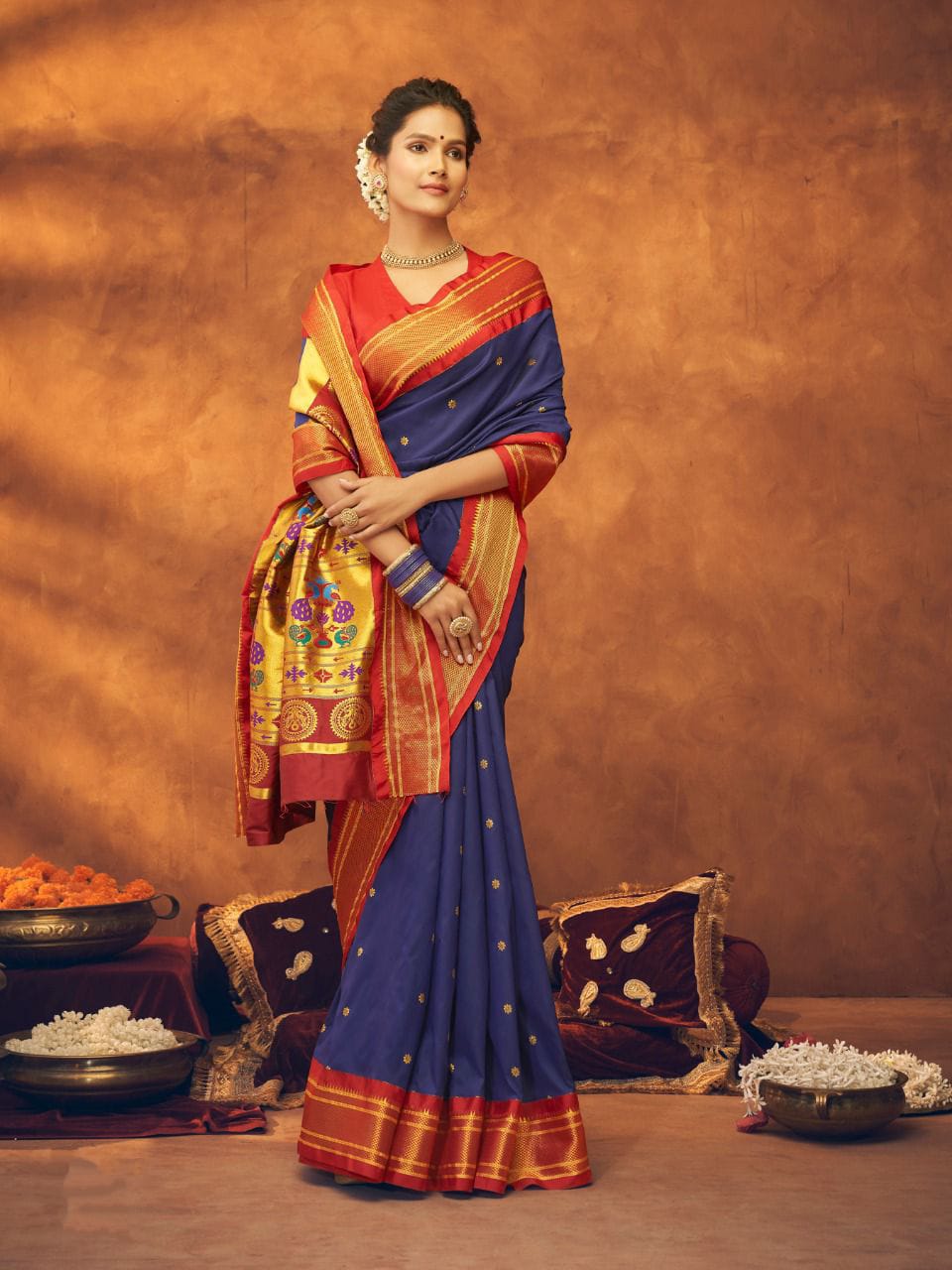 Wedding Paithani Saree Online - Riwazo.com