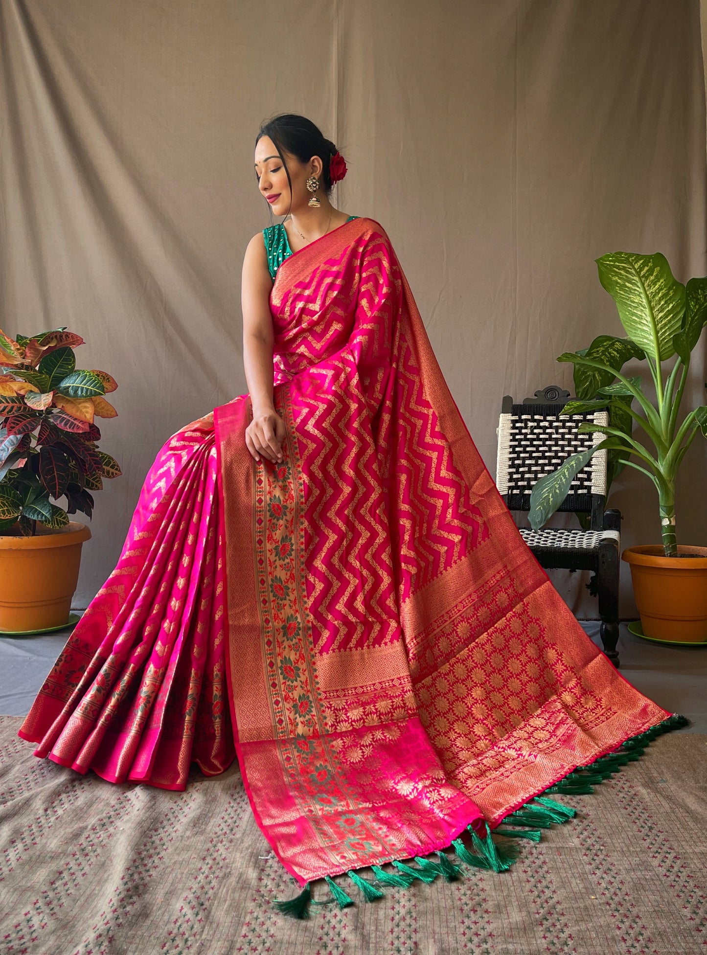 Rani Banarasi Silk Sarees