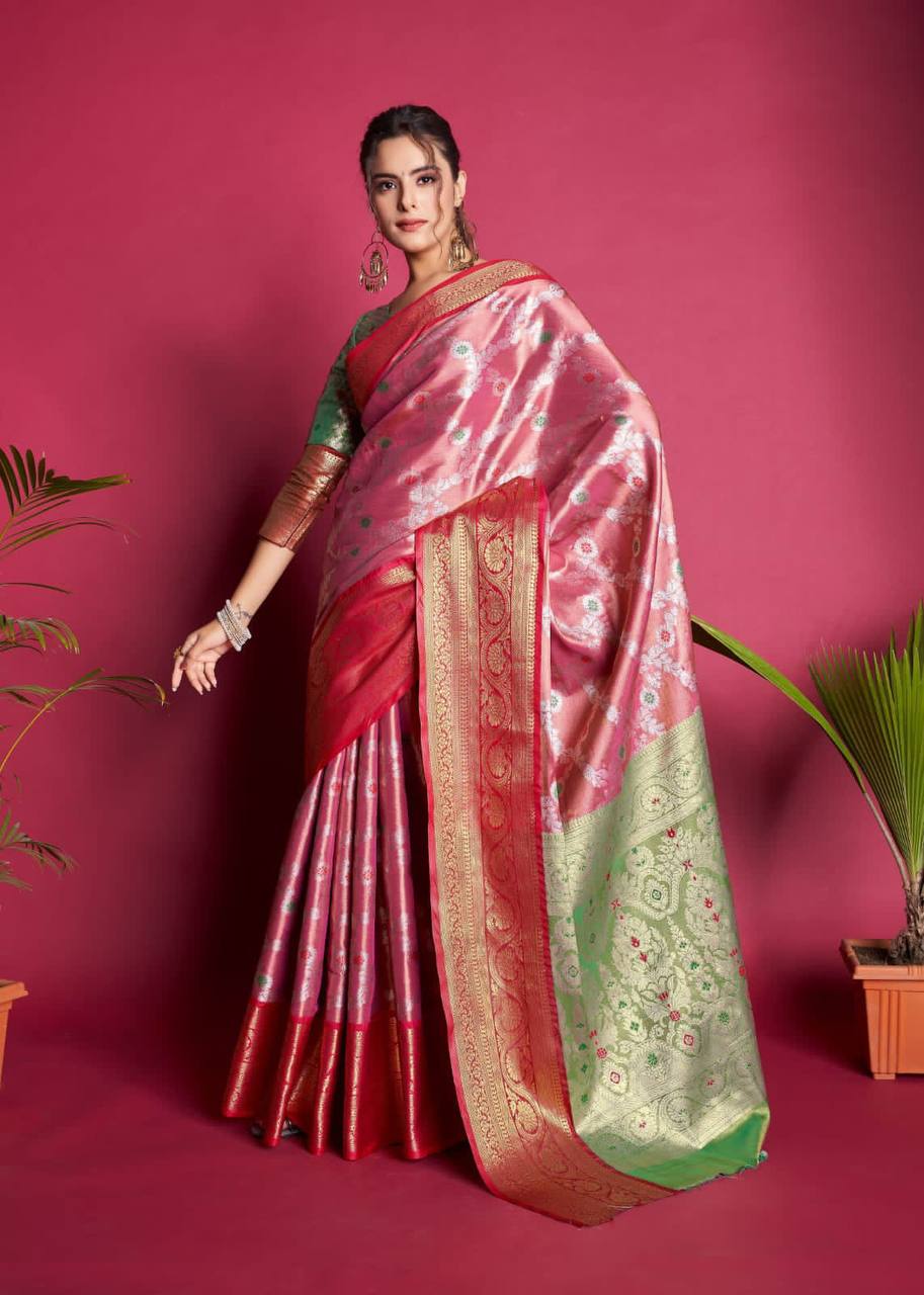 Rani Soft Kanjivaram Silk Saree